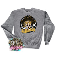 PIRATES PREPPY MASCOT GOLD LONG SLEEVE/SWEATSHIRT