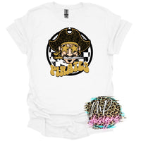 PIRATES PREPPY MASCOT GOLD T-SHIRT