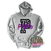 PANTHERS P LEOPARD RED LONG SLEEVE/SWEATSHIRT