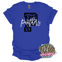 PANTHERS P LEOPARD RED T-SHIRT