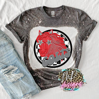 COLTS PREPPY MASCOT RED T-SHIRT
