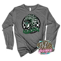 INDIANS PREPPY MASCOT LONG SLEEVE/SWEATSHIRT