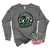 INDIANS PREPPY MASCOT LONG SLEEVE/SWEATSHIRT