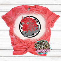 COLTS PREPPY MASCOT RED T-SHIRT