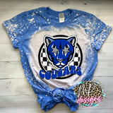 COUGARS PREPPY MASCOT ROYAL T-SHIRT