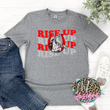 RISE UP LOGO WAVY T-SHIRT