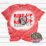 RISE UP LOGO WAVY T-SHIRT