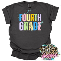 SCHOOL GRADE GRUNGE