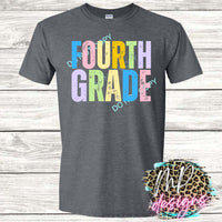 SCHOOL GRADE GRUNGE