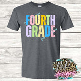 SCHOOL GRADE GRUNGE