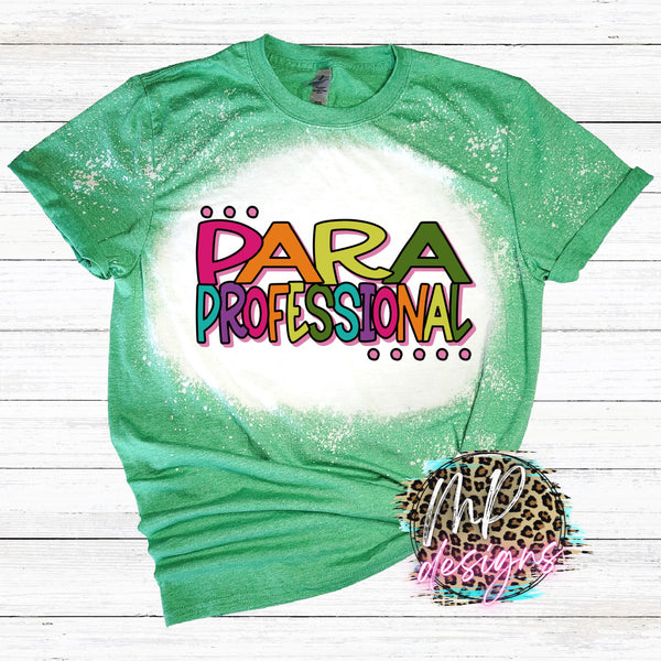 PARA COLORFUL BLEACHED T-SHIRT