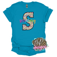 SECRETARY LEOPARD T-SHIRT