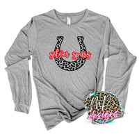 SILVER SPURS HORSESHOE LONG SLEEVE/SWEATSHIRT