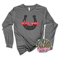 SILVER SPURS HORSESHOE LONG SLEEVE/SWEATSHIRT