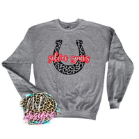 SILVER SPURS HORSESHOE LONG SLEEVE/SWEATSHIRT