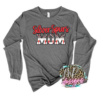 SILVER SPURS MOM LEOPARD LONG SLEEVE/SWEATSHIRT