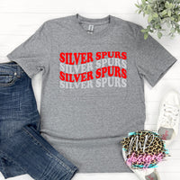 SILVER SPURS RETRO T-SHIRT
