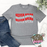 SILVER SPURS RETRO T-SHIRT
