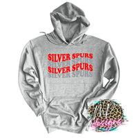 SILVER SPURS RETRO LONG SLEEVE/SWEATSHIRT