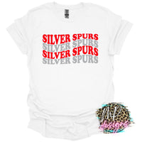 SILVER SPURS RETRO T-SHIRT