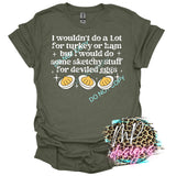 SKETCHY STUFF DEVILED EGGS