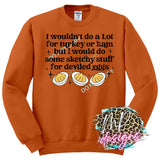 SKETCHY STUFF DEVILED EGGS