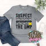 SOFTBALL SUSPECT