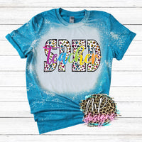 SPED TEACHER LEOPARD BLEACHED T-SHIRT