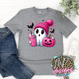 SPOOKY GHOST BREAST CANCER AWARENESS