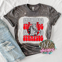 STAMPEDE STACKED MASCOT T-SHIRT