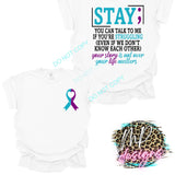STAY LIFE MATTERS