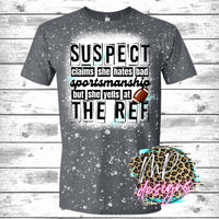 FOOTBALL SUSPECT