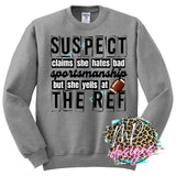 FOOTBALL SUSPECT