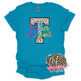 TEACHER ASSISTANT LEOPARD T-SHIRT