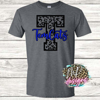 TEMCATS T LEOPARD T-SHIRT