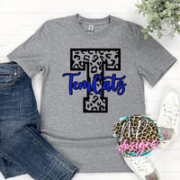 TEMCATS T LEOPARD T-SHIRT