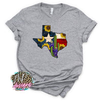 TEXAS SUNFLOWERS T-SHIRT