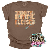 THANKFUL GREATFUL BLESSED FALL