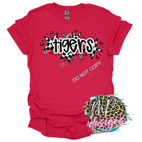 TIGERS CHECKERED STARS