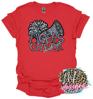 TIGERS CHEER FAUX RHINESTONE