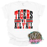 TIGERS VS ALL Y'ALL