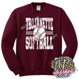 TROJANETTE SOFTBALL STRIPES