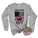 TROJANS FLAG FOOTBALL LONG SLEEVE/SWEATSHIRT