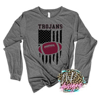 TROJANS FLAG FOOTBALL LONG SLEEVE/SWEATSHIRT