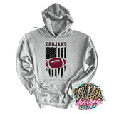 TROJANS FLAG FOOTBALL LONG SLEEVE/SWEATSHIRT