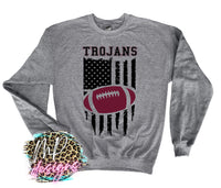 TROJANS FLAG FOOTBALL LONG SLEEVE/SWEATSHIRT