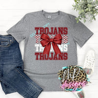 TROJANS STACKED BOW