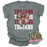 TROJANS FOOTBALL BOW