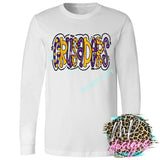 CRUSADERS BUBBLE LETTERS