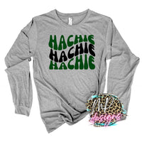 HACHIE WAVY RETRO LONG SLEEVE/SWEATSHIRT